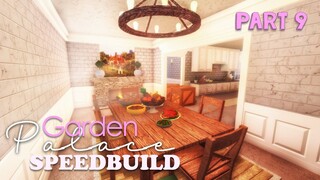 Bloxburg: Garden Palace Speedbuild Part 9