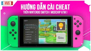 Hướng dẫn cài cheat trên Nintendo Switch Hack (Modchip ATM)