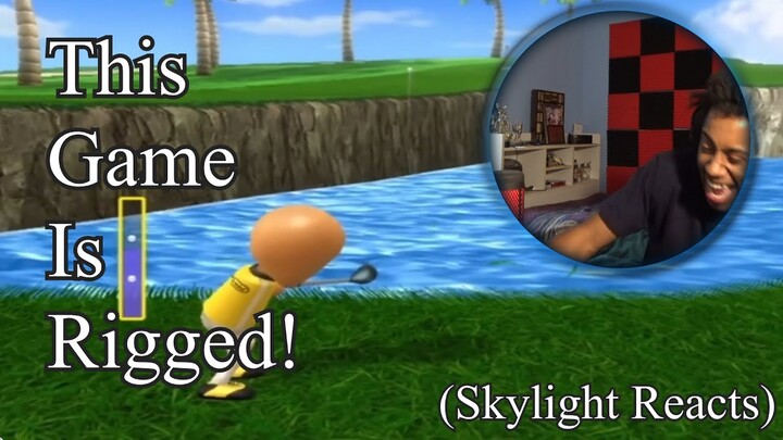 This Mod Is OP! | Golfing in 500mph Winds on Wii Sports Resort | (Skylight Reacts)