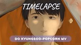 Drawing Doh Kyungsoo on Popcorn MV with my Anime Style