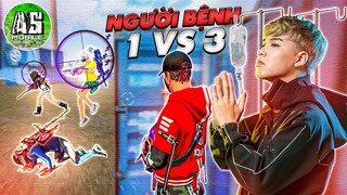 [Free Fire] AS Vừa Đi Bệnh Viện Về Bất Ngờ Bị Dụ Solo 1 VS 3 !?! | AS Mobile