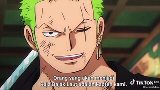 luffy: aku akan menjadi raja bajak laut