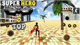 Top 5 Super Hero Games For Android/Offline/Under 100Mb|2022