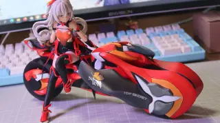 It took a month to make an EVA-linked motorcycle duck! This time even the motorcycle was made togeth