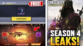 *NEW* Season 4 Free Skins + Mythic DLQ33 Return + FREE Epic P2W Gun Skins & more! COD Mobile Leaks