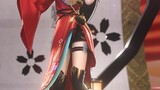 [Moonlight Blade/MMD·3D] การร่ายรำของสาวสวยในชุดแดง