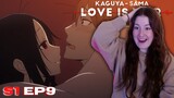 IT'S HAPPENING!!!! | Kaguya-Sama: Love is War Season 1 Episode 9 Reaction