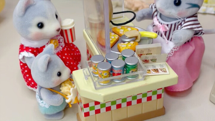 A Pizza Shop Opened by Qianqian ~ Sylvanian Food Street