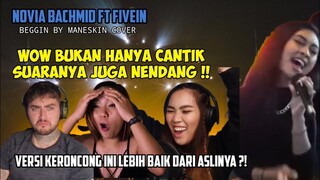 WOW VERSI INI LEBIH BAIK DARI ASLINYA⁉️ || NOVIA BACHMID FT FIVEIN - BEGGIN BY MANESKIN COVER