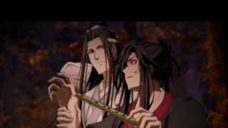 Lan Zhan เมื่อคุณได้ยินเสียงเพลงเล่นโดยบังเอิญบนภูเขา Dafan คุณสะดุดระหว่างทางหรือเปล่า?