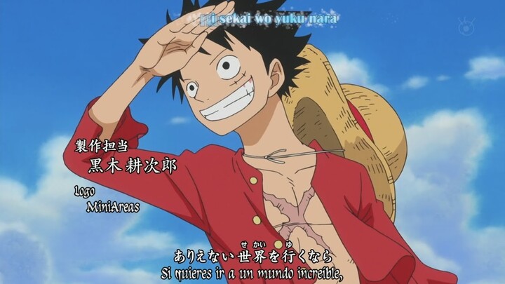 One Piece - Opening 15: "We Go!" [Sub. Español] HD