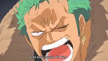 ketika Zoro & Sanji membuka jalan buat kapten untuk bertarung