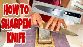 PAANO MAG SHARPEN NG CHEF KNIFE