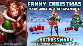Fanny Christmas Carnival Skin Script No Password | 3 Replacements w/ Full Sound & HD Effects | MLBB