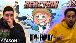 AN AQUARIUM OOTING! | Spy X Family Episode 12 REACTION!