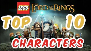 TOP 10 LEGO The Lord Of The Rings Characters!