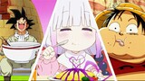 Top 5 Anime Characters With Unbelievable Appetites / アニメ食べ物編