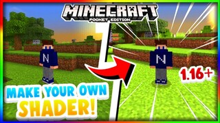 How To Make Your Own Shader For MCPE 1.16+ | Create Your Own Shader For Minecraft PE | Easy Tutorial