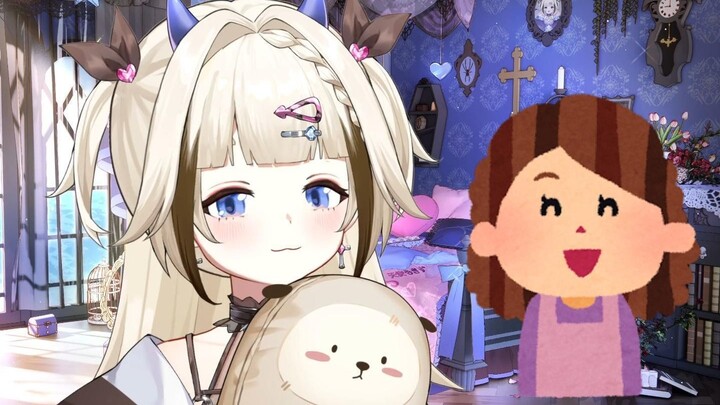 [Shiori Shiori] Mẹ của Shiori đã đến phòng phát sóng trực tiếp của Shiori và ttk đã hét lên "Mẹ" liê