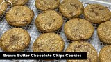 คุ้กกี้ชอคโกแลตชิพ บราวน์บัตเตอร์ Brown Butter Chocolate Chips Cookies | AnnMade