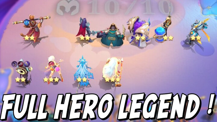 MAIN MC PAKE FULL HERO LEGEND ! COBAIN DAH ! INI UDH BANYAK CC DITAMBAH DMG SAKIT MAMPUS COK! WKWKWK