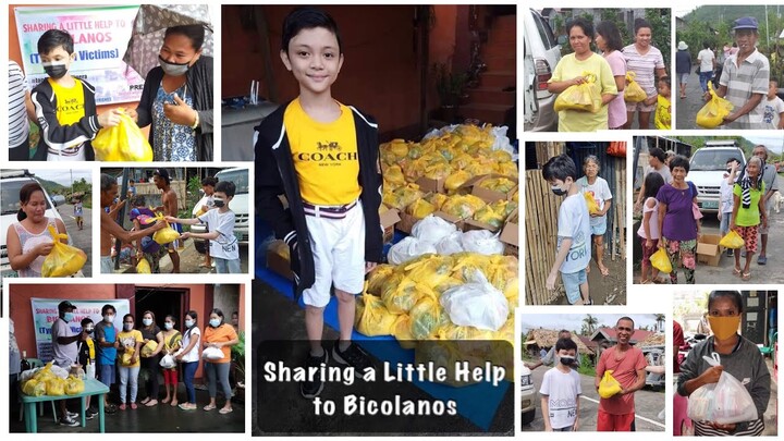 Sharing a Little Help to Bicolanos (Typhoon Victims)
