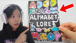 Alphabet Lore Tapi Di Kertas! KEREN BANGET!