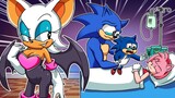GoodBye Amy Mom!! - I Love You Because... - Very Sad Story But Happy Ending | POOR SONIC LIFE