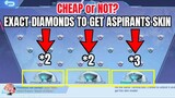 Exact Diamonds To Get Fanny or Layla Aspirants Skin | CHEAP or EXPENSIVE? | MLBB