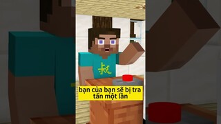 Thằng Bạn Tôi Bất Ổn Nhất Minecraft 🤣 #shorts