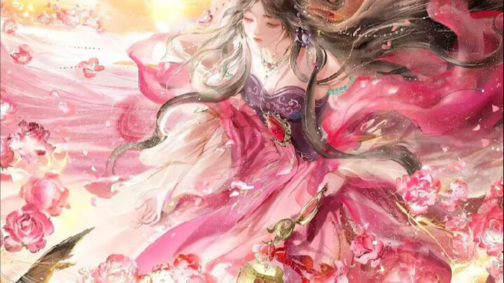 每一次都会被金罗粉的约稿惊艳到 #叶罗丽精灵梦 #金罗 #罗丽 #金离瞳 #动漫
