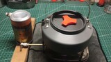 Micro-spray alcohol stove 2.0, I even made an alcohol blowtorch.