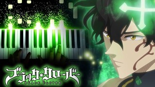 ブラッククローバー / Black Clover OP 7 - "JUSTadICE" (Piano - ピアノ)