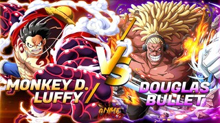 Monkey D. Luffy Vs. Douglas Bullet | One Piece Stampede | Full Fight Highlights