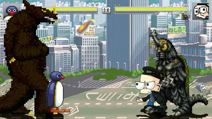 AN Mugen Request #2149: Pingu & Gomora VS Dib & Megalon