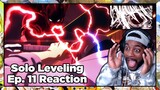 JINWOO VS IGRIS IS PEAK!!! | Solo Leveling Episode 11 Reaction