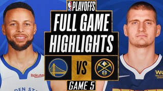 GOLDEN STATE WARRIORS vs DENVER NUGGETS FULL GAME 5 HIGHLIGHTS | 2021-22 NBA Playoffs NBA 2K22