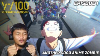 CALON AOTS 🙌🏻 | Zom 100: Bucket List of the Dead Episode 1 REACTION INDO