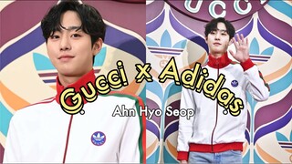 Ahn Hyoseop behind the scene Gucci x Adidas event 20220607 | 安孝燮活动现场幕后  안효섭