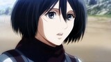 Mikasa in Eren's Memory Fragments