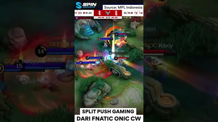 SPLIT PUSH KEREN ONIC CW PLAYOFF MPLS13