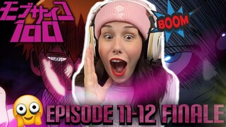 MASTER SAVED THE DAY | Mob Psycho 100 | Finale Season 1 Episode 11-12 | REACTION