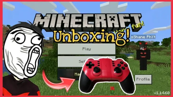 One Block SkyBlock#2| Unboxing my first controller!