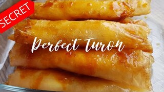 TURON RECIPE || SEKRETO SA MASARAP NA TURON | TURON | BANANA LUMPIA