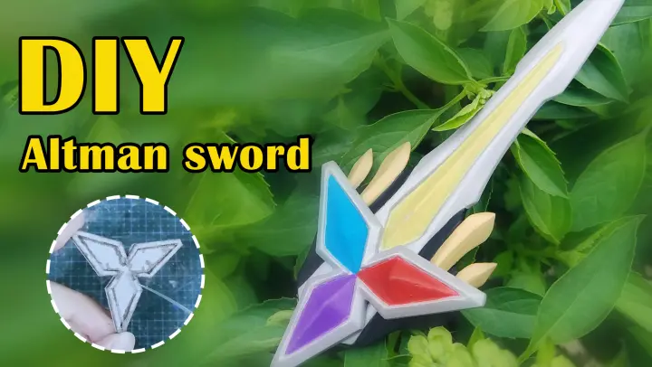 [Papercraft] Ultraman Trigger's Sword