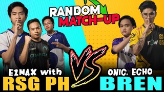 RSG x E2MAX vs LUSTY,BALOY,HADESS in RANK! RANDOM MATCH! ~ MOBILE LEGENDS