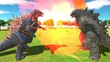 The Battle To Find The Strongest Creature Godzilla Fight Gojira - Animal Revolt Battle Simulator