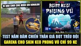 Free Fire | Săn Nắm Đấm Chiến Thần Giả Bot Làm Đồng Đội Lác Mắt - Garena Cho Skin Keo Phong Vũ 99 KC