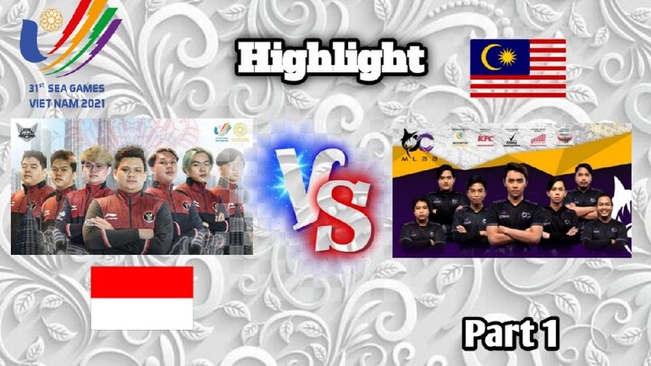 SEA GAMES...😱😱 Highlight Indonesia vs Malaysia!!