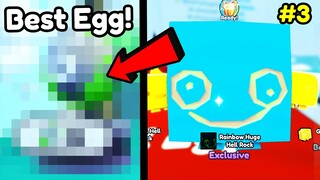 🥳I FOUND THE *BEST EGG* to HATCH HUGE HELL ROCKS in Pet Simulator X (New Update)